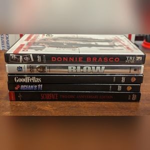 5 DVD Bundle -Gangsters-